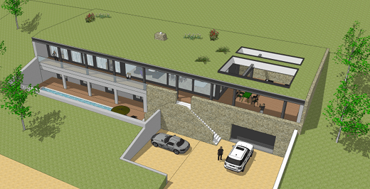 Hervé Brémaud - Maître d'oeuvre bâtiment à Poitiers, conception et construction de maisons à ossatures bois et contemporaines