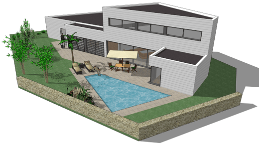 Hervé Brémaud - Maître d'oeuvre bâtiment à Poitiers, conception et construction de maisons à ossatures bois et contemporaines