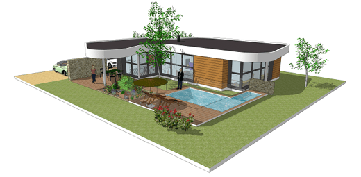 Hervé Brémaud - Maître d'oeuvre bâtiment à Poitiers, conception et construction de maisons à ossatures bois et contemporaines