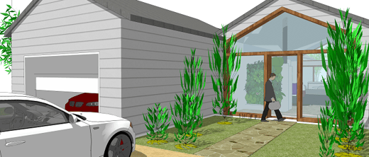 Hervé Brémaud - Maître d'oeuvre à Poitiers 86 - Maison contemporaine - Maison sur mesure