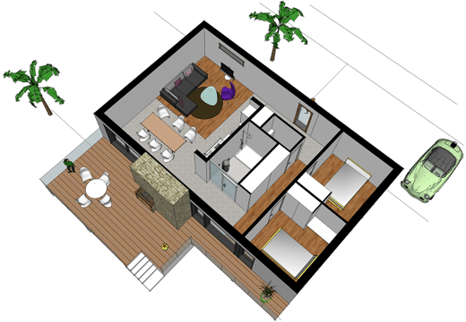 Hervé Brémaud - Maître d'oeuvre bâtiment à Poitiers, conception et construction de maisons à ossatures bois et contemporaines