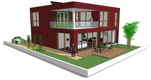 Hervé Brémaud - Maître d'oeuvre bâtiment à Poitiers, conception et construction de maisons à ossatures bois et contemporaines