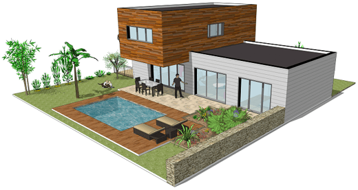 Hervé Brémaud - Maître d'oeuvre bâtiment à Poitiers, conception et construction de maisons à ossatures bois et contemporaines