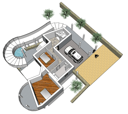Hervé Brémaud - Maître d'oeuvre bâtiment à Poitiers, conception et construction de maisons à ossatures bois et contemporaines