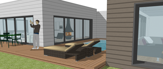 Hervé Brémaud - Maître d'oeuvre bâtiment à Poitiers, conception et construction de maisons à ossatures bois et contemporaines