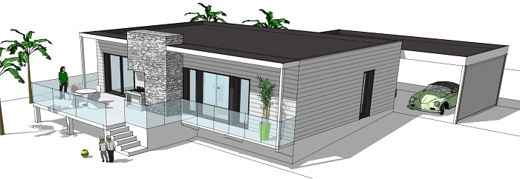 Hervé Brémaud - Maître d'oeuvre bâtiment à Poitiers, conception et construction de maisons à ossatures bois et contemporaines