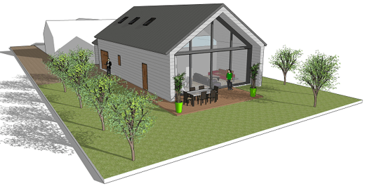 Hervé Brémaud - Maître d'oeuvre bâtiment à Poitiers, conception et construction de maisons à ossatures bois et contemporaines