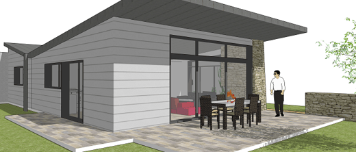 Hervé Brémaud - Maître d'oeuvre à Poitiers 86 - Maison contemporaine - Maison sur mesure