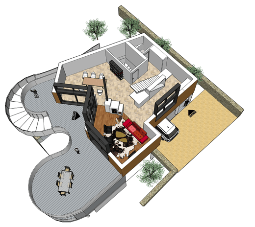 Hervé Brémaud - Maître d'oeuvre bâtiment à Poitiers, conception et construction de maisons à ossatures bois et contemporaines