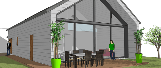 Hervé Brémaud - Maître d'oeuvre à Poitiers 86 - Maison contemporaine - Maison sur mesure