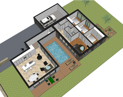 Hervé Brémaud - Maître d'oeuvre bâtiment à Poitiers, conception et construction de maisons à ossatures bois et contemporaines