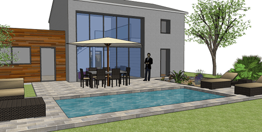 Hervé Brémaud - Maître d'oeuvre bâtiment à Poitiers, conception et construction de maisons à ossatures bois et contemporaines