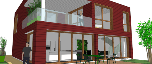 Hervé Brémaud - Maître d'oeuvre à Poitiers 86 - Maison contemporaine - Maison sur mesure