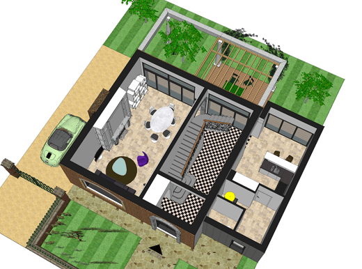 Hervé Brémaud - Maître d'oeuvre bâtiment à Poitiers, conception et construction de maisons à ossatures bois et contemporaines