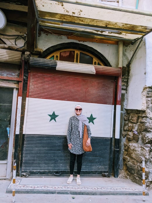 Nationalfarben einfach an jeder Wand