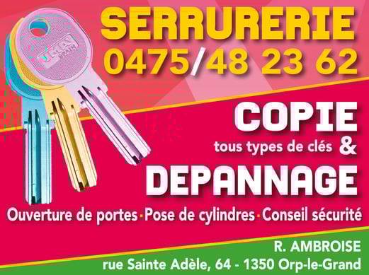 serrurerie, clé, copie, dépannage, Ambpub, Cap Moto