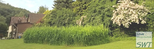 Pflanzenkläranlage in der Eifel, D