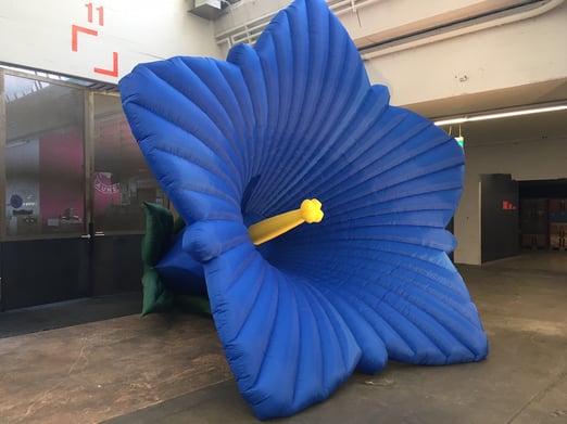 Aufblasbares Enzian, Riesenblume, Blumendeko