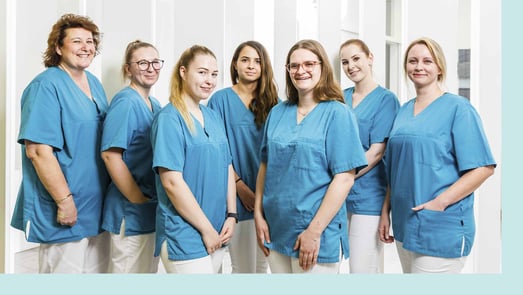 Das Team des MVZ Praxis Dr. Cornely Düsseldorf.