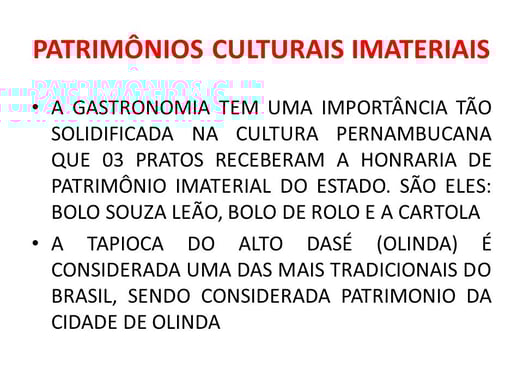 patrimonio cultural inmaterial, recife, olinda, pernambuco, brasil, pastel souza leão, bolo de rolo, tpioca, cartola, viajes a brasil, información turística