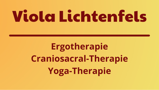Ergotherapie, Craniosacral-Therapie und Yoga mit Viola Lichtenfels