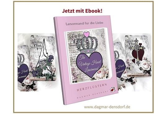 Lenormand Liebeslegung Ebook mit Lenormandkarten