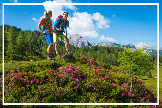 Wandern Bergsteigen Radstadt Radfahren Aktivurlaub Sommer 