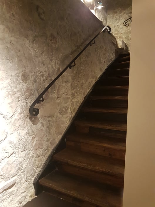 Treppenaufgang Nachher