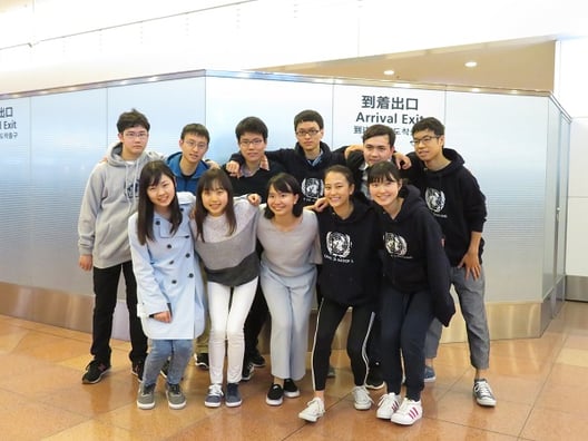 日本帰国時に記念撮影 ! 　