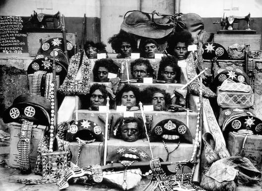 serra talhado, enthauptung, todesstrafe, lampeão, maria bonita, fakultät salvador, cangaço, cangaço museum, lederhut, blutrache, brasilien