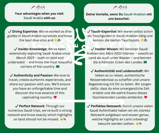 Saudi Arabien Tauchsafari