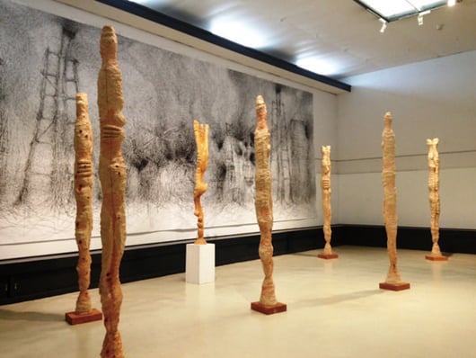 丸木美術館_ 安藤栄作展_ 光のさなぎたち