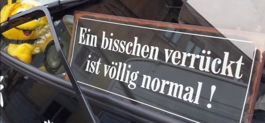 Ein bisschen verrückt ist völlig normal!