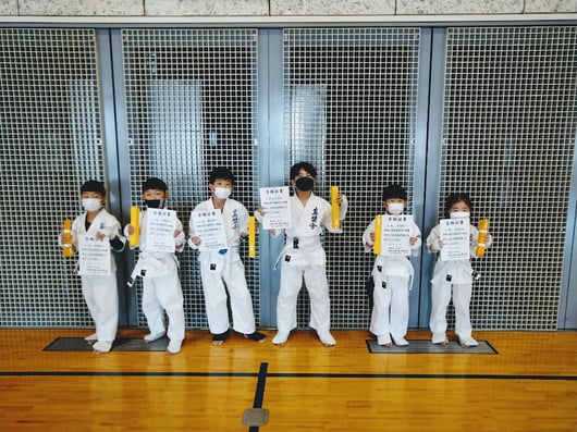 泉佐野市 空手道場 真盟会館 泉佐野支部 真盟会館 春季 昇級審査会