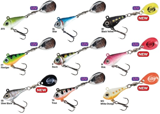 Drill Point Fishing Webshop Produktangebote Spinner - Color Chart Stucki Spin Scorer