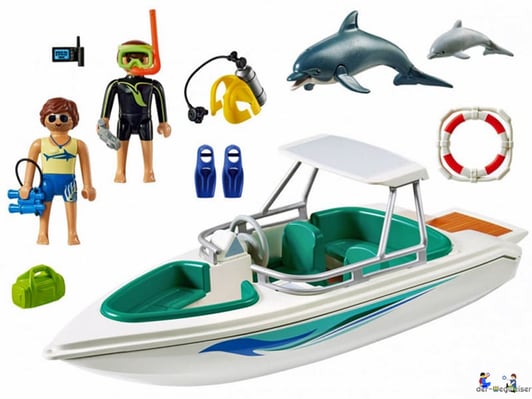 Im Paket Playmobil 6981 sind 18 Einzelteile enthalten. 