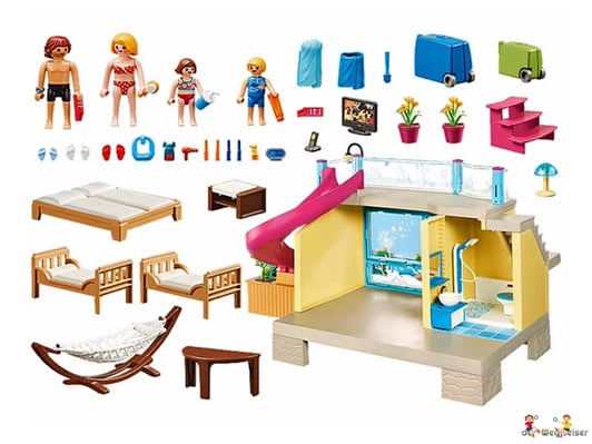 Im Paket Playmobil 70435 sind 127 Einzelteile enthalten. 