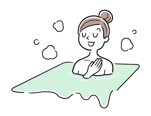 体を冷やさない・入浴の習慣化