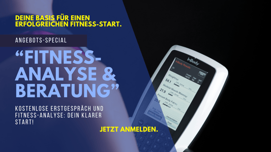 Aktuelles Angebot: Kostenlose Fitness-Analyse & Beratung beim Personal Trainer in Göppingen – InBody-Körperanalyse mit Fettmessung, Muskelmasse usw.