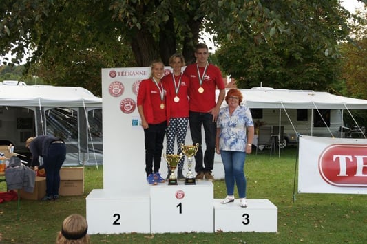 Die gücklichen Stadtmeister/innen.