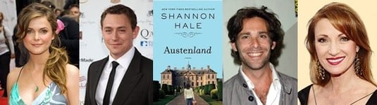 Keri Russell, JJ Feild, James Callis et Jane Seymour au casting de "Austenland".