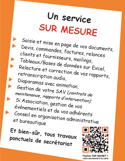 Secrétaire Var - Un service sur mesure