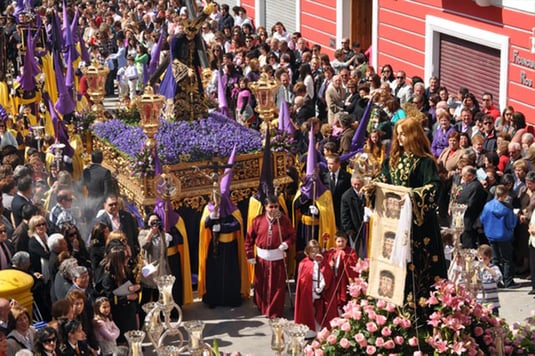 semana santa huescar