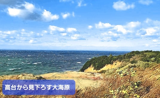 淡路島西海岸海沿いの高台土地