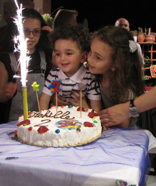 29 Maggio 2010, Compleanno del fratellino Achille, 2 anni.