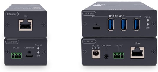 USB321/RS232延長器 外観