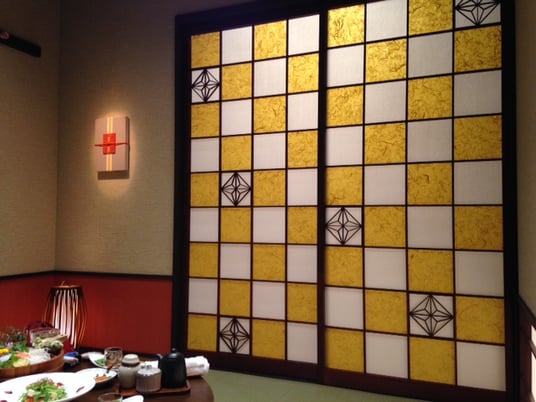 彩り障子の写真