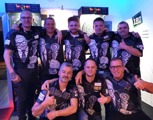 Mannschaft der Darthouse Gents I 2024