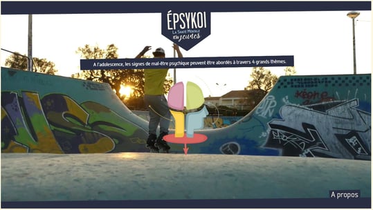 Epsykoi une plateforme interactive pour informer les jeunes sur les troubles psychiques et favoriser le dépistage précoce.