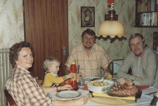 Renate, Stephan, Erhard und Dieter dito